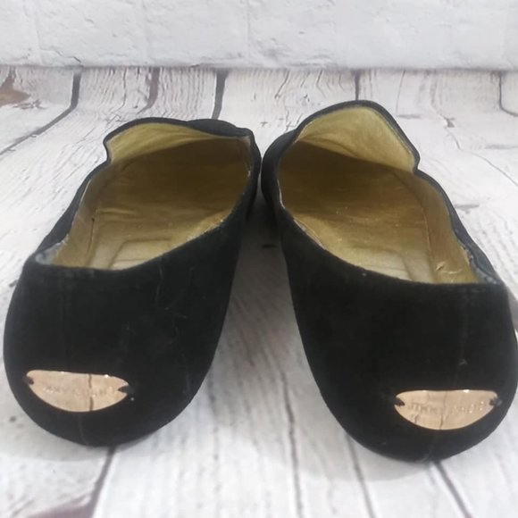 Jimmy Choo WHEEL Suede Slip On Loafers Sz 38.5 - Picture 4 of 7